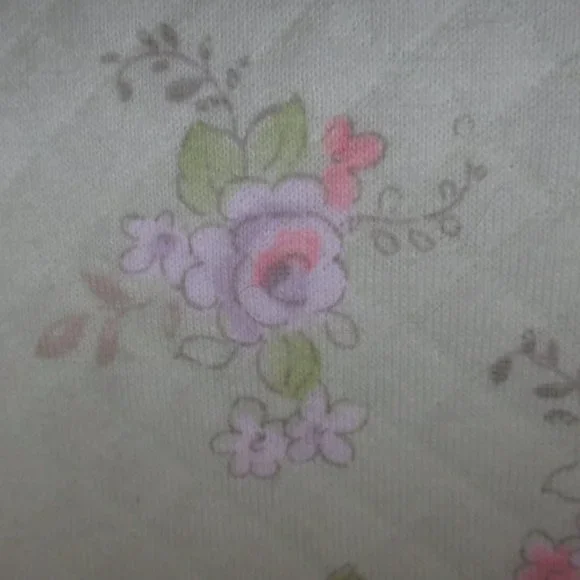 Miss Elaine Quilted Zip Front Robe M - Picture 6 of 6